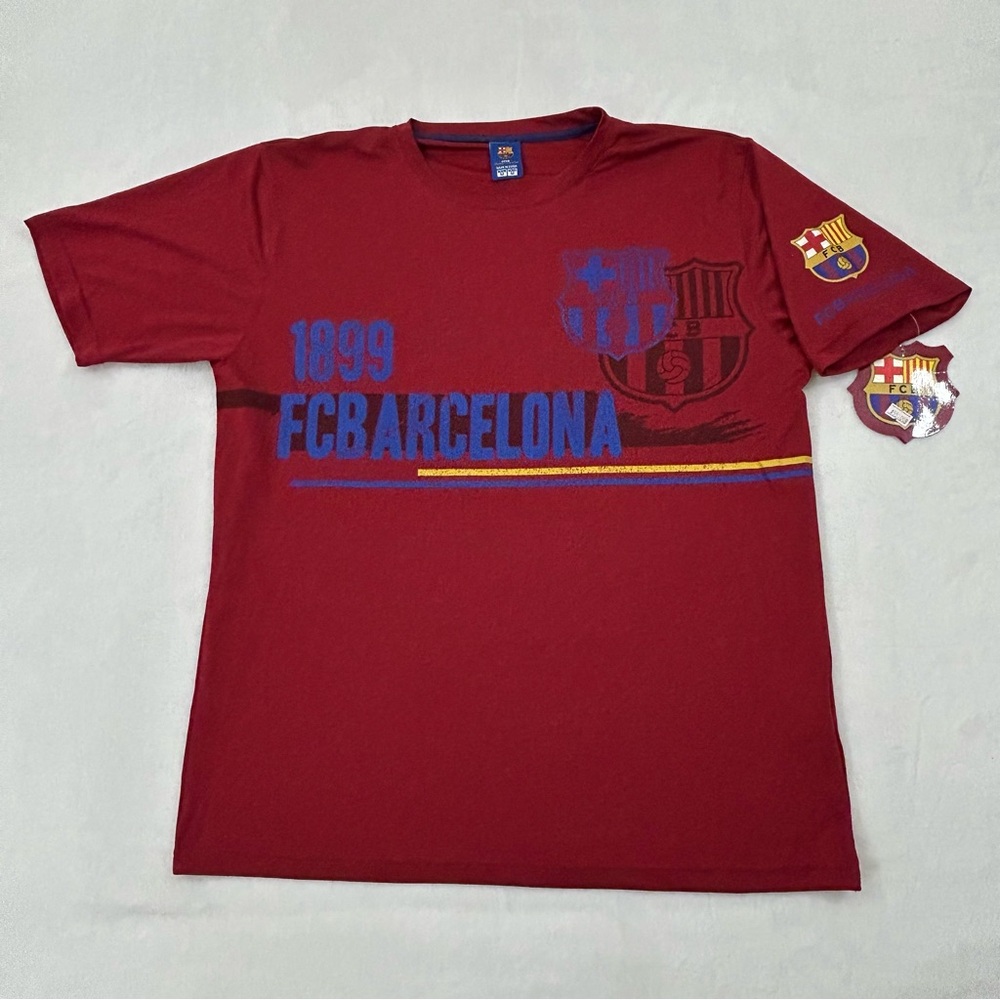 FC Barcelona Maroon RhinoX Athletic Club FCB Futbol Soccer Jersey Adult Size M